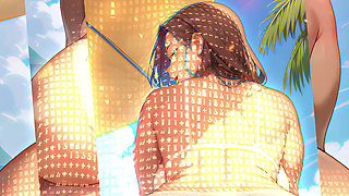 Hentai Beauty Riding Hard Morning Cock