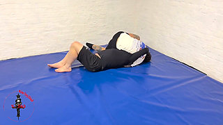Kourtneyinked Vs Masked Rider - Submission Wrestling Showdown