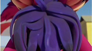 Beach Blowjob Hyper Growth Animation