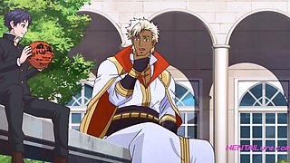 Prince fills up shy boy's anime hole with creamy finish