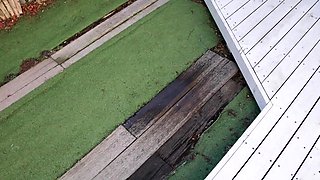 Tied up japanese teen toyed rough in trimmed pussy