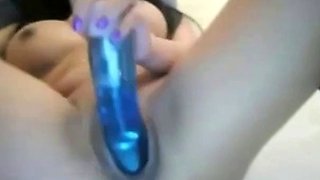 Asian College Girl's Big Ass on Webcam
