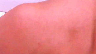 Hot blonde Daniella Margot fucks herself with a finger in the bath