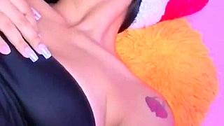 Skewering Her Tight Pussy with My Dildo