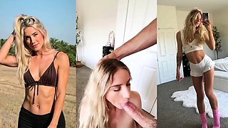 Hot French blonde Veraa First ever Hardcore sextape and she