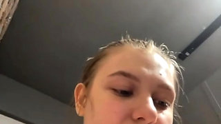 Crazy creampie in the public gym