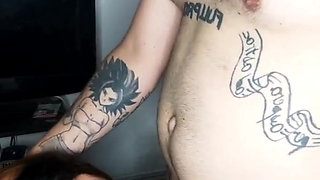 Blowjob with Cumshot in the Shower