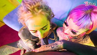 Foursome Anal Mayhem - Double Hole Penetration, ATM and Facial