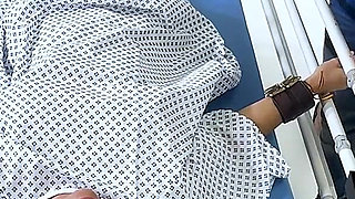 Latex Medical Play: Latina in Restraints, Gagged and Made to Orgasm (hd + Bts)