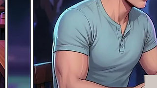 With Great Pleasure #12 - Animated Ai XXX Game - a Hot Foot Job with a MILF