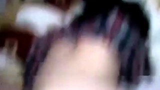 Hairy Chinese Pussy Fucked in a Dorm Room