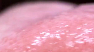 Sensual tongue blowjob