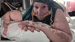 Hijabi Cripple Bum BDSM From Both Angles