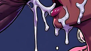 Hot BBC Sucking Art