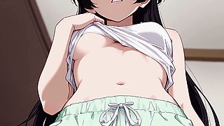 Edging joi, house servant, manga porn