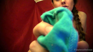 Step-son Made to Eat Step-mom's Panties Taboo Family Role Play
