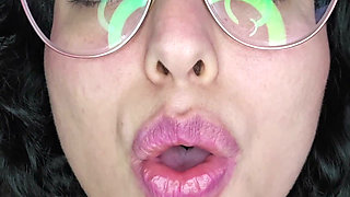 Eddie Queens Ft. Babyluna939 - Princess Belle Smoking Fetish, Smoke Blowjob and Facial Finish Part 1
