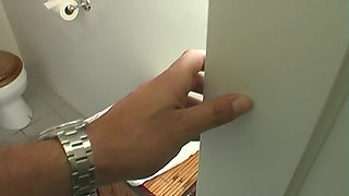 Sneaky Blowjob at Her Dads Condo