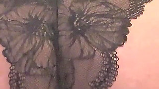 Bedtime Farts in Black Lingerie