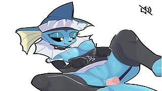 Fucking My Vaporeon Maid
