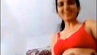 Sexy horny desi indian housewife nude strip on webcam mms
