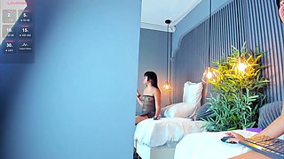 Seductive Girl with amazing ass solo