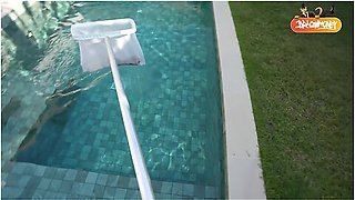 Cheating On My Husband With The Cleaning Service, This Guy Fucked Me So Damn Good And Came All Over My Face