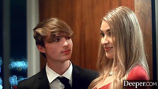 Deeper. Gorgeous Gold Digger Is Seduced By Boyfriends Dad - Gizelle Blanco